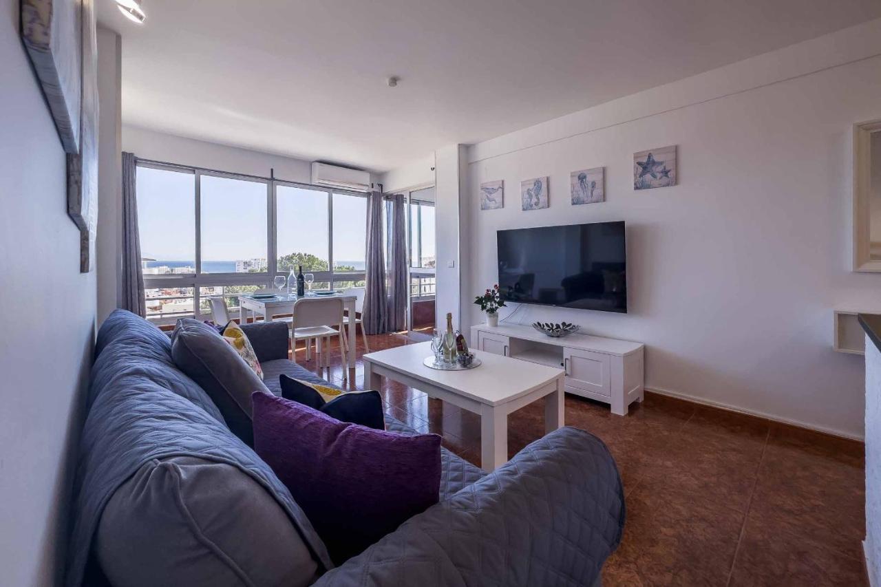 Apartamento Acogedor, Terraza, Piscina Y Mar เบนัลมาเดนา ภายนอก รูปภาพ