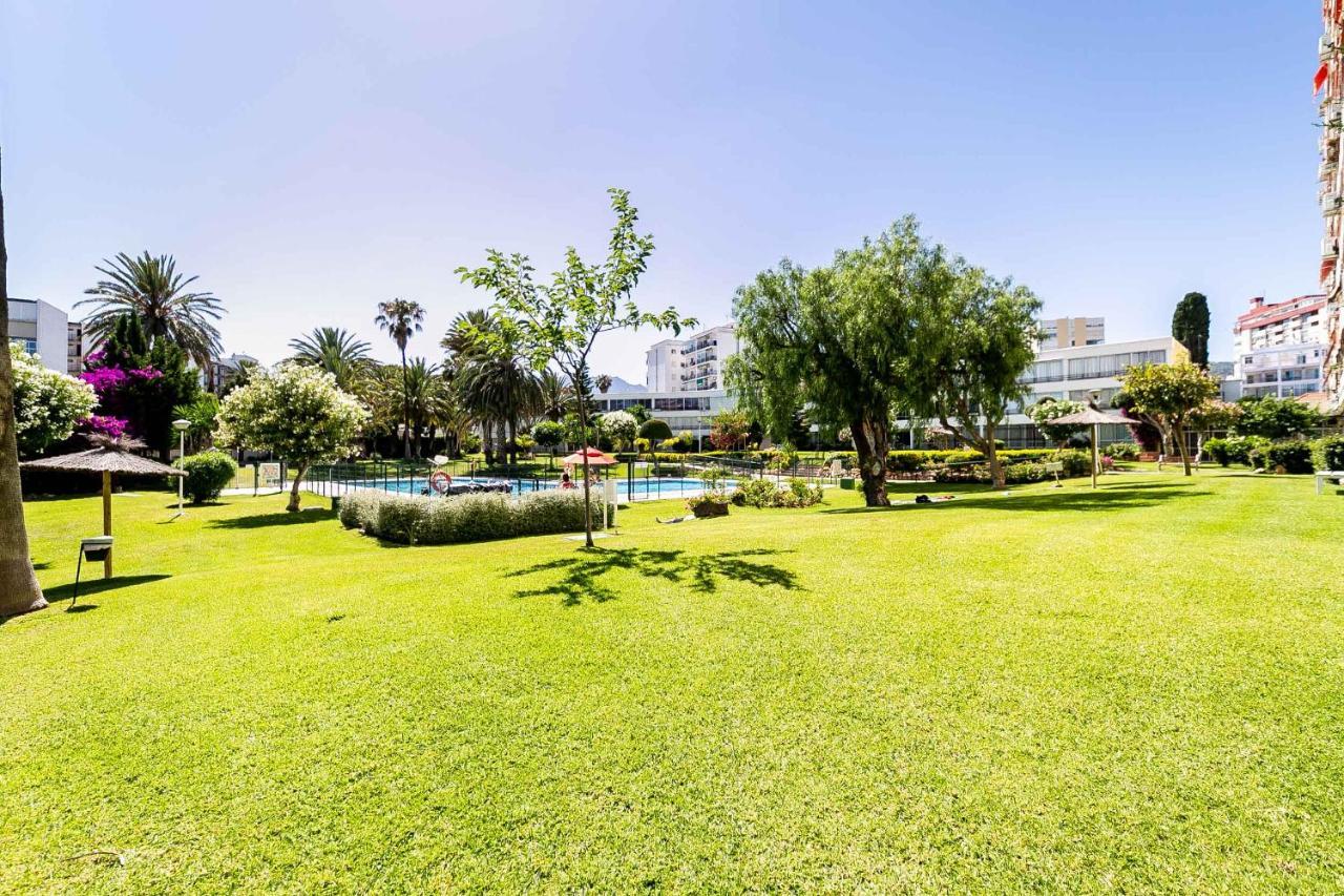 Apartamento Acogedor, Terraza, Piscina Y Mar เบนัลมาเดนา ภายนอก รูปภาพ