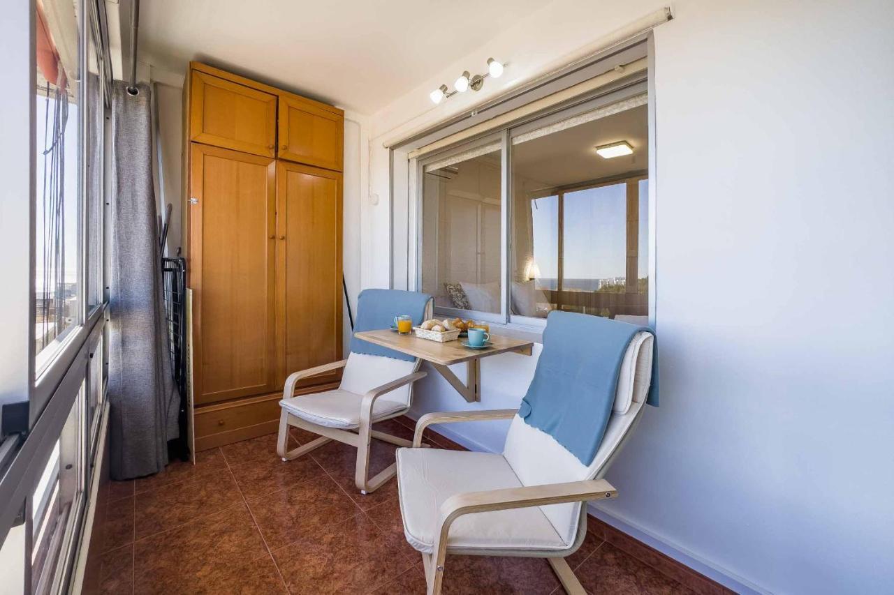 Apartamento Acogedor, Terraza, Piscina Y Mar เบนัลมาเดนา ภายนอก รูปภาพ