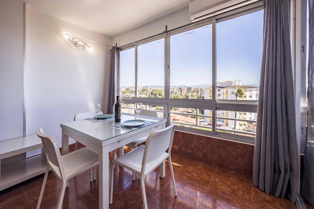 Apartamento Acogedor, Terraza, Piscina Y Mar เบนัลมาเดนา ภายนอก รูปภาพ