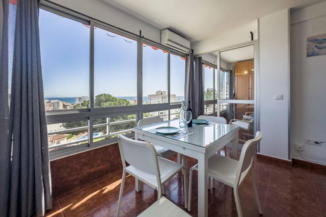 Apartamento Acogedor, Terraza, Piscina Y Mar เบนัลมาเดนา ภายนอก รูปภาพ