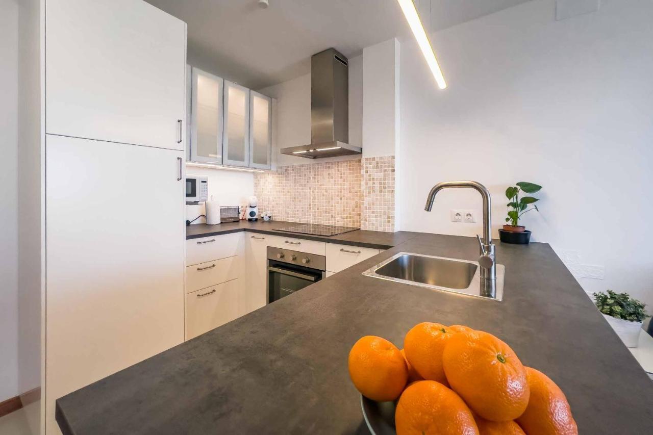 Apartamento Acogedor, Terraza, Piscina Y Mar เบนัลมาเดนา ภายนอก รูปภาพ