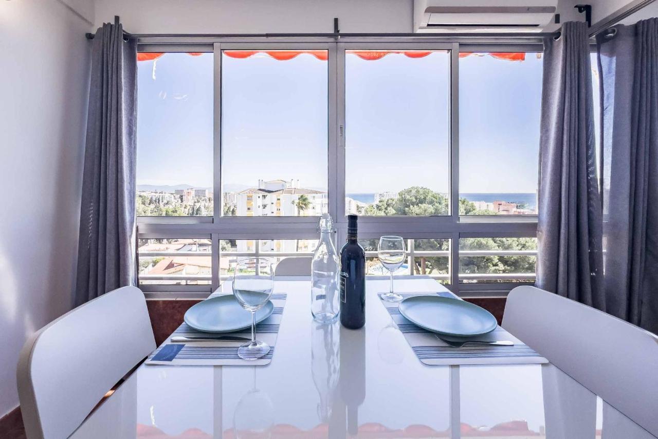 Apartamento Acogedor, Terraza, Piscina Y Mar เบนัลมาเดนา ภายนอก รูปภาพ