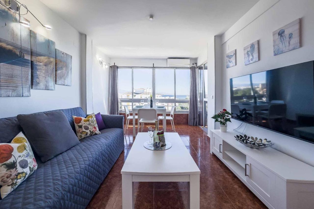Apartamento Acogedor, Terraza, Piscina Y Mar เบนัลมาเดนา ภายนอก รูปภาพ